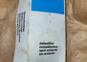 VW Golf Polo Derby Passat Scirocco Audi - Nowe okładziny szczęk hamulcowych