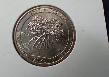 Stare monety 1/4 dolar 2020 D Salt RIver Bay USA