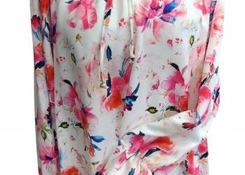 BLUZKA HISZPANKA DAMSKA - KWIATOWY HIT SEZONU rozm 42 -biust 112cm