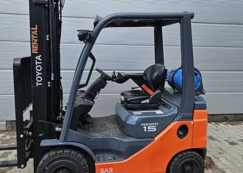Demonstracyjna Toyota 8FGF18 z Polskiego salonu od DEALERA jak NOWA triplex