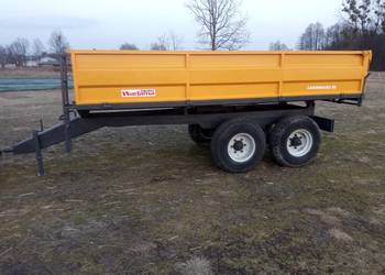 Przyczepa wywrotka tandem