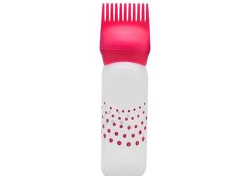 Aplikator do farbowania włosów | Butelka | 120ml | Róż