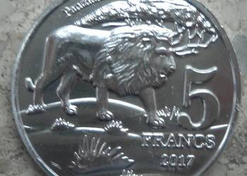 KATANGA-5 FRANCS-2017 r-LEW-