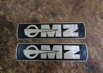 logo 2 znaczki na zbiornik MZ ETS 250 org DDR
