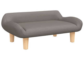 Sofa dla dzieci kolor taupe 70x40x24 cm obita tkaniną WM-3196347