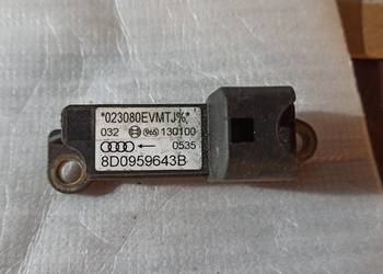 CZUJNIK UDERZENIOWY AIRBAG AUDI A4 B5 SENSOR UDERZENIA  8D0959643B