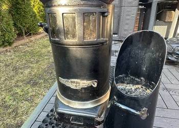 piecyk koza na drewno stylowy piecokuchnia