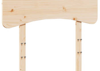 Wezgłowie do łóżka 90 cm lite drewno sosnowe WM-844793