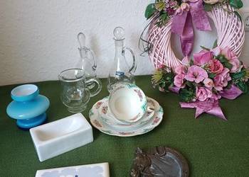 Porcelana szkło ozdoby