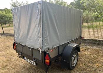 Przyczepa lekka SAM DMC 750 kg plandeka resor led