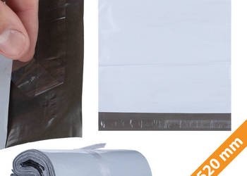 Foliopaki Białe 420 x 520 mm | 100 Szt. LDPE 50um