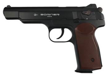 Pistolet wiatrówka Borner APS-M Stieczkin 4.5 mm (8.4956)