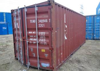 Kontener morski / magazynowy 20' używany, 6 m.