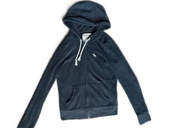 Bluza Abercrombie & Fitch z kapturem zapinana r. S