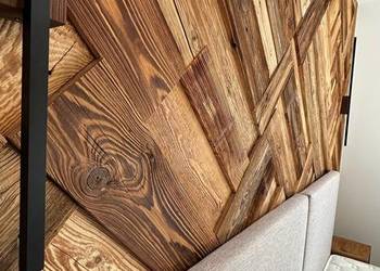 Naturalne stare drewno Panel ścienny Deski na ścianę poddasze