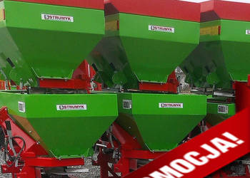 Rozsiewacz Dwutarczowy model TYTAN Firmy STRUMYK 400,600,800,1000 L