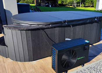 BASEN WOLNOSTOJĄCY 420 JACUZZI, Podgrzewany POMPĄ CIEPŁA