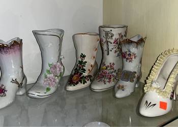 Bucik porcelanowy. Wazon, wykałacznik. Dekoracja.   Cena 65