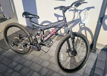 Rower Oxford F526 Raleigh 26", amortyzacja, przód i tył,  Shimano Tourney