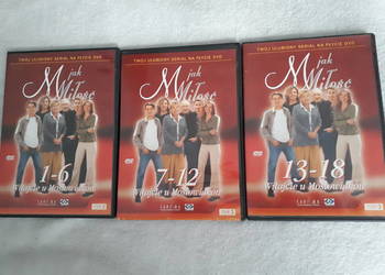 M jak miłość zestaw 3 DVD odcinki 1-18.