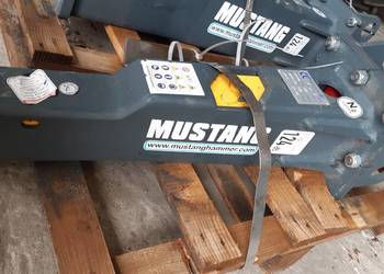 Młot wyburzeniowy hydrauliczny HM100 Mustang do koparki 1-2,5 , waga 75 kg