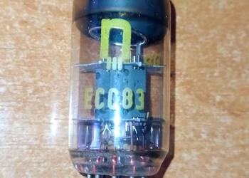 Lampa elektronowa ECC83 RFT. Leżak z PRL-u.