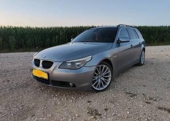 BMW e61 525d 2.5D CHIP 211KM 2004r Automat Skóra ALU 18 ZAMIANA