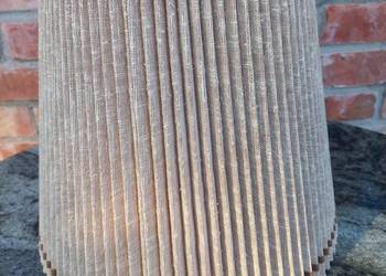 Abażur Klosz z materiału do lampy wiszacej z usztywnieniema Harmonijka (478