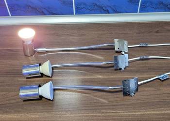 Oprawa nadszafkowa halogenowa Etos Gu10 LED, CHROM.