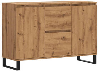 Szafka dąb artisan 104x35x70 cm materiał drewnopochodny WM-857267