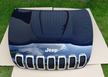 JEEP CHEROKEE V KL 14-18 MASKA GRILL POKRYWA SILNIKA ALUMINIUM W KOLOR PBU
