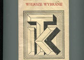 Wiersze wybrane - Tadeusz Kubiak