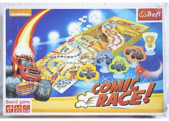 Gra planszowa Trefl Blaze i MegaMaszyny Comic Race