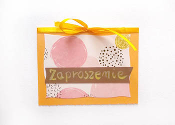 kolorowe zaproszenia ogólne, zaproszenia na imprezę, zaproszenia urodzinowe
