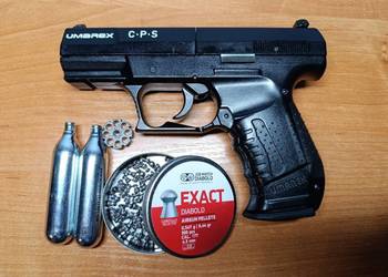 Pistolet wiatrówka UMAREX CPS 4,5 mm CO2 replika WALTHER P99 diabolo