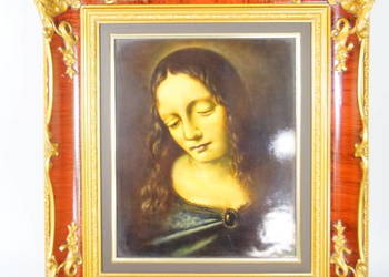 Rosenthal duży obraz na porcelanie Madonna wg Leonardo Da Vinci