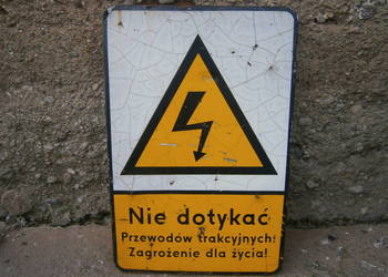znak ostrzegawczy.