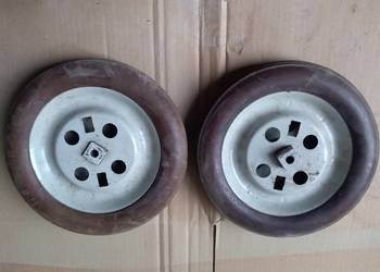 Kółka do wózka do zabawki moskwicz stalowe ładny stan