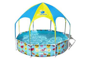 Basen Ogrodowy Stelażowy Dla Dzieci 244 cm x 51 cm Bestway 5