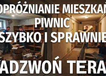 Opróżnianie mieszkań piwnic