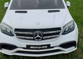 MERCEDES AMG dwu osobowy Auto Samochód na Akumulator Pilot NAPĘD 4x4