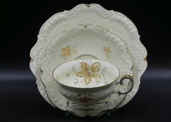 Komplet śniadaniowy Sorau Żary, piękne reliefy, 1928 - 45