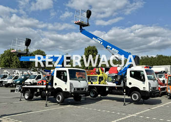Nissan Cabstar NT400 Zwyżka Podnośnik Koszowy ISOLI PT 200 20m UDT Multite…