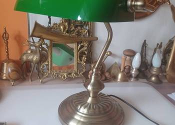 Bankierka. Lampa stołowa.