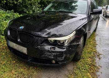 Maska BMW e60 2005r uszkodzona