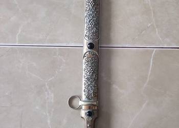 Duży Kindżał Kaukaski KAMA 50,5cm / 575g.  piękna patyna!