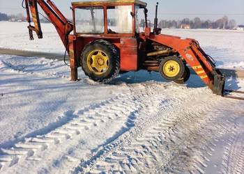 Ostrówek k162 koparko ładowarka  tył  ramię kopiące