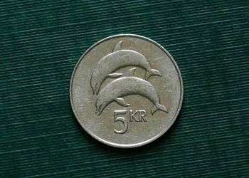 ISLANDIA - 5 koron, 1981r ISLANDIA - 5 koron, 1981r
