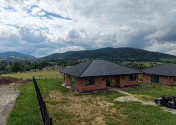 Dom parterowy piękna okolica Beskid wyspowy powiat Limanowski gm. Dobra