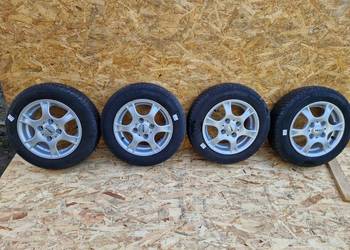 FELGI ALUMINIOWE  RIAL ET38 6Jx15 4X108 OPONY SEMPERIT 155/70 R13 5 mm
